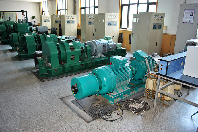 息县某热电厂使用我厂的YKK高压电机提供动力